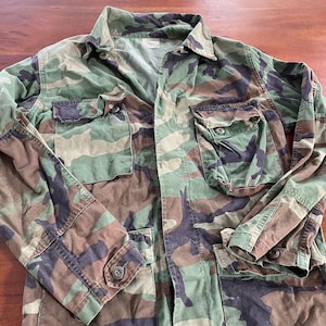 Authentique veste légère camouflage des bois de l&#39;armée américaine