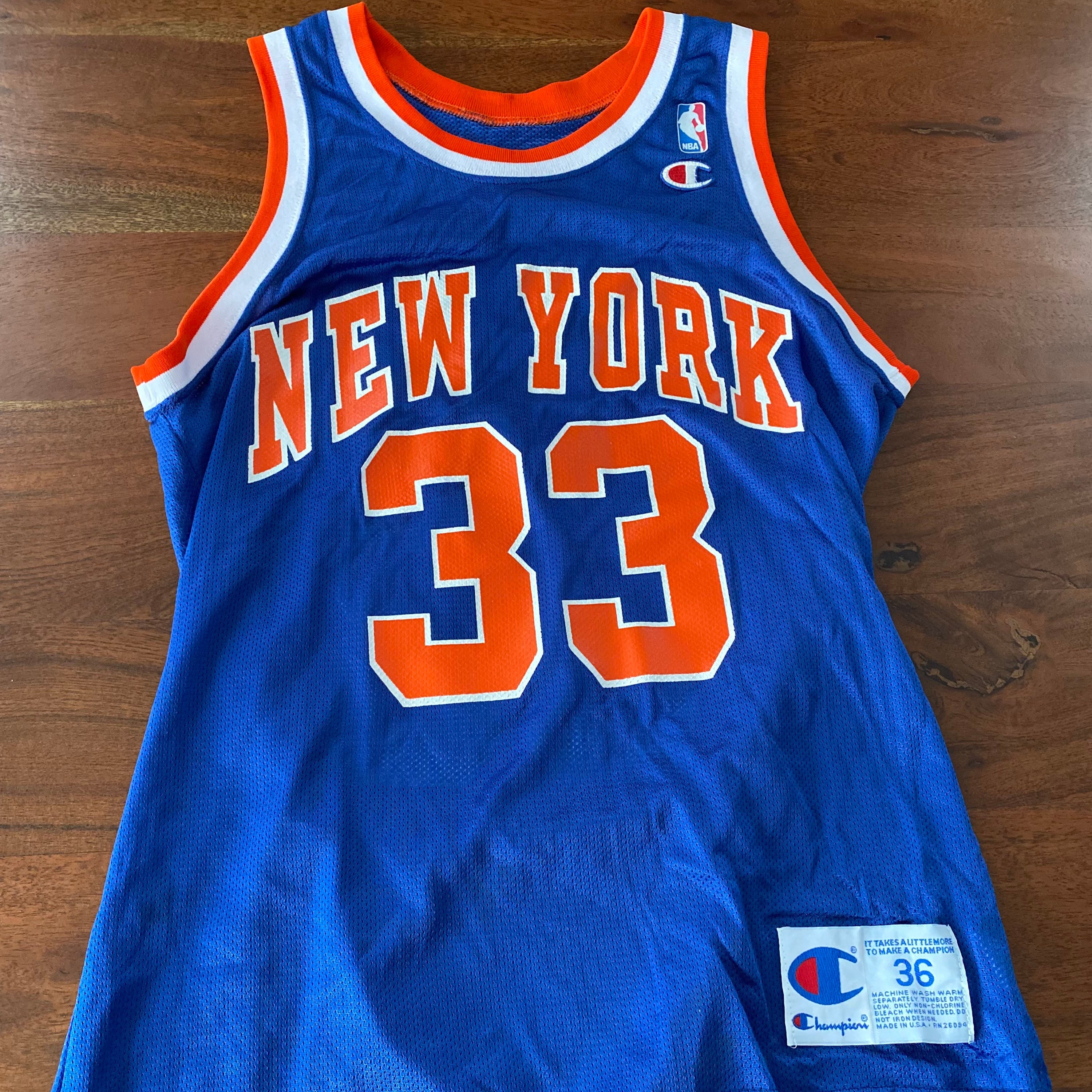 Allan Houston Madison Square Garden Exclusive New York Knicks Jersey One  Size