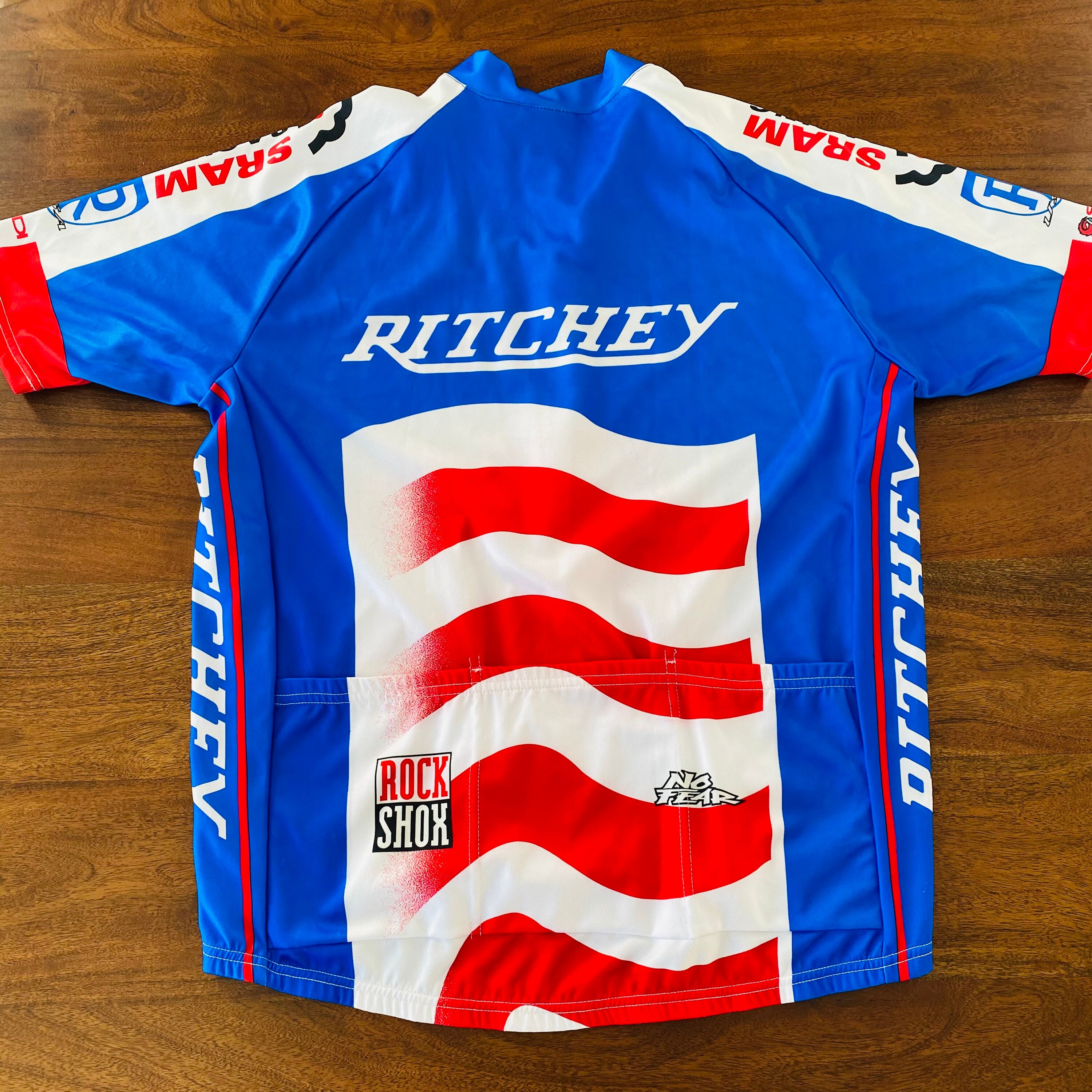 Vintage No Fear Rock Shox Mountain Bike Jersey - Etsy