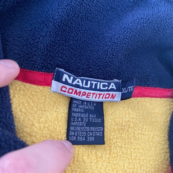 Vintage Nautica Competition Fleece 