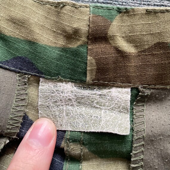 Vintage Woodland camouflage Military Issue Pants … - image 4