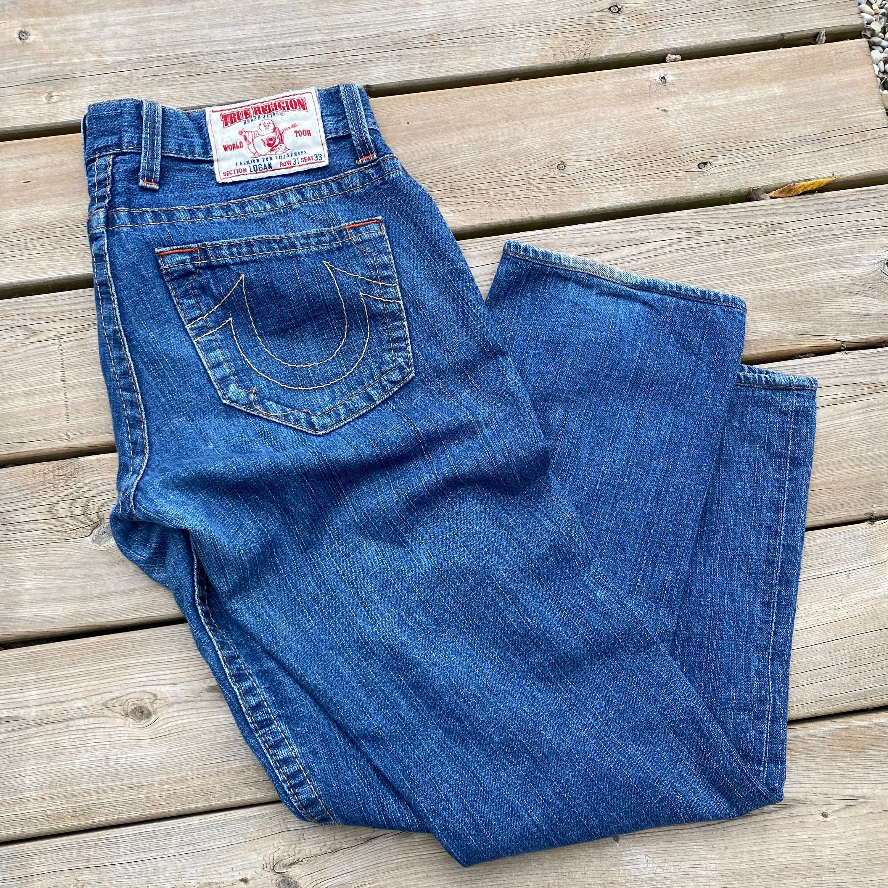 Vintage True Religion Blue Denim Jeans Made in USA 31 - Etsy Hong Kong