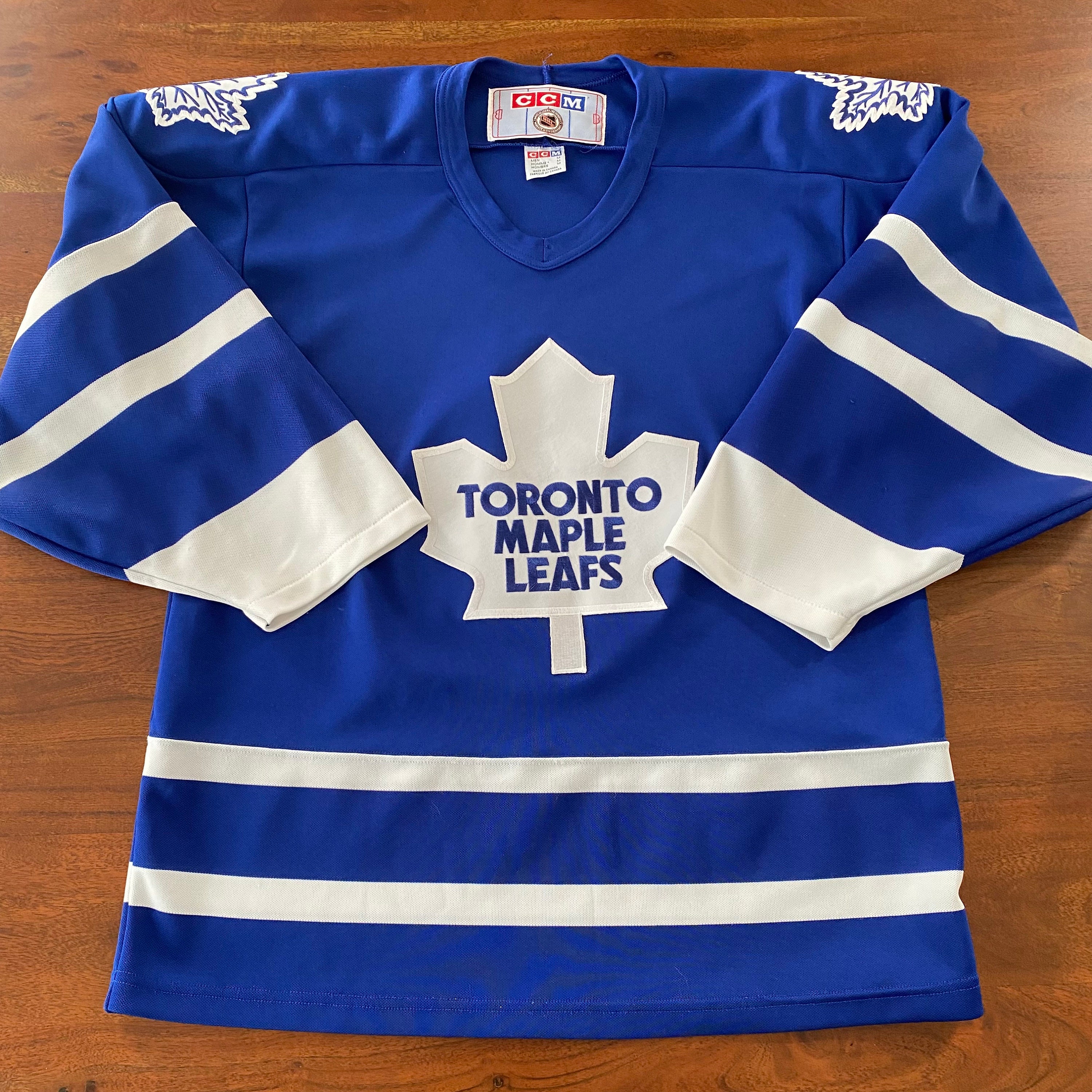 Toronto Maple Leafs Vintage CCM Hockey Jersey - Made in Canada