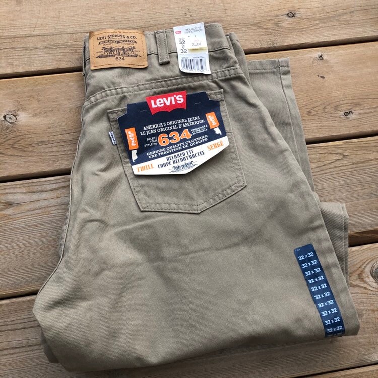 Tags Levi 634 Tan Pants | Etsy 