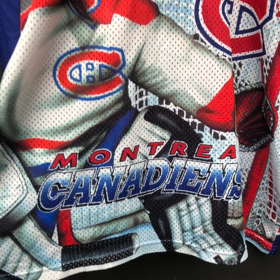 Vtg Montreal Canadians Habs Jersey Size Medium NHL Hockey CCM
