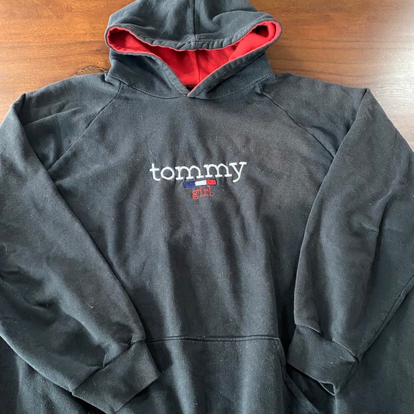 Vintage Tommy Girl Tommy Hilfiger Hooded Sweater