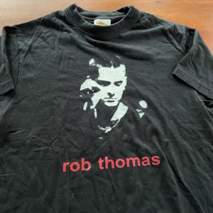 Vintage 2006 Rob Thomas Tour T-shirt Made in Canada