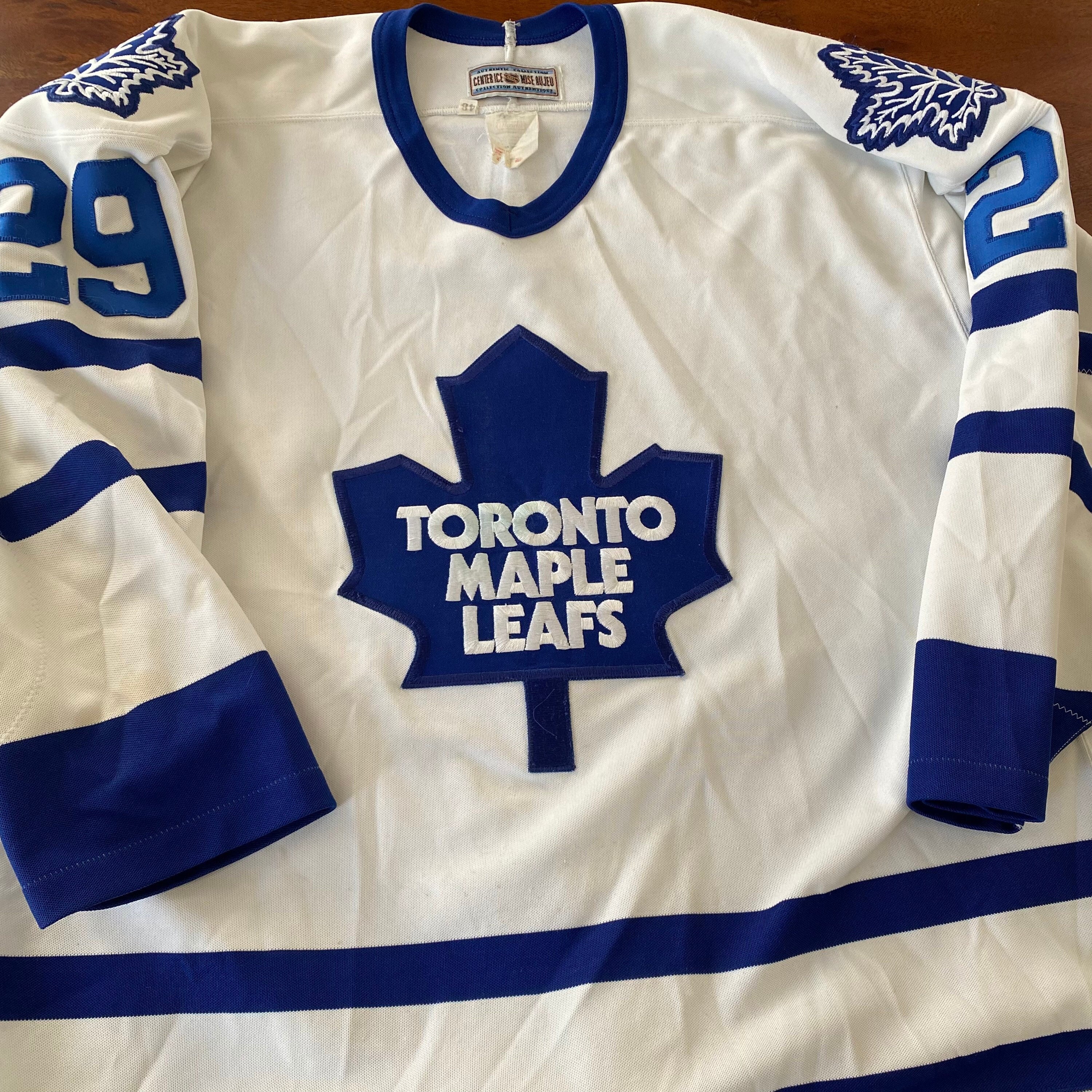 Mats Sundin Toronto Maple Leafs Autographed Replica CCM Vintage