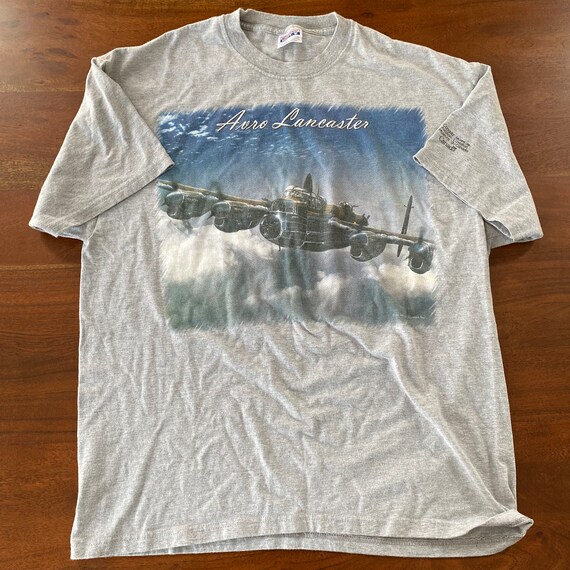 Vintage Lancaster Canadian Aviation Museum T-shirt - image 2