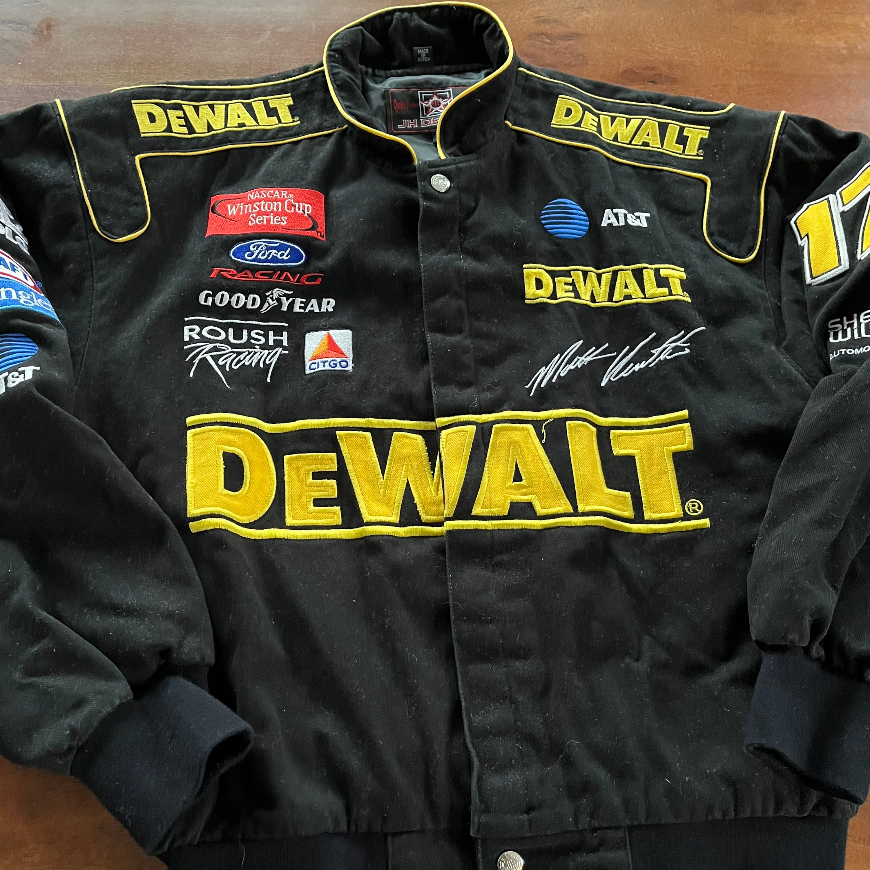 Vintage Jeff Hamilton Dewalt NASCAR Jacket - Etsy