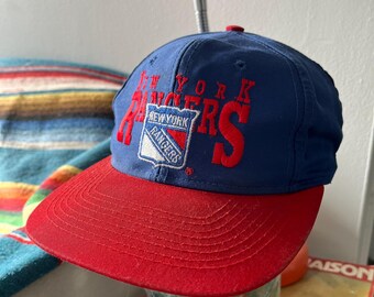 Gorra snapback vintage de los New York Rangers
