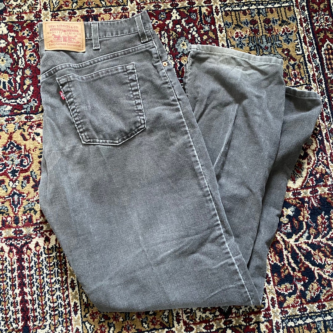 Vintage Levis 505 Corduroy Pants Made in Canada 36 X 32 Etsy