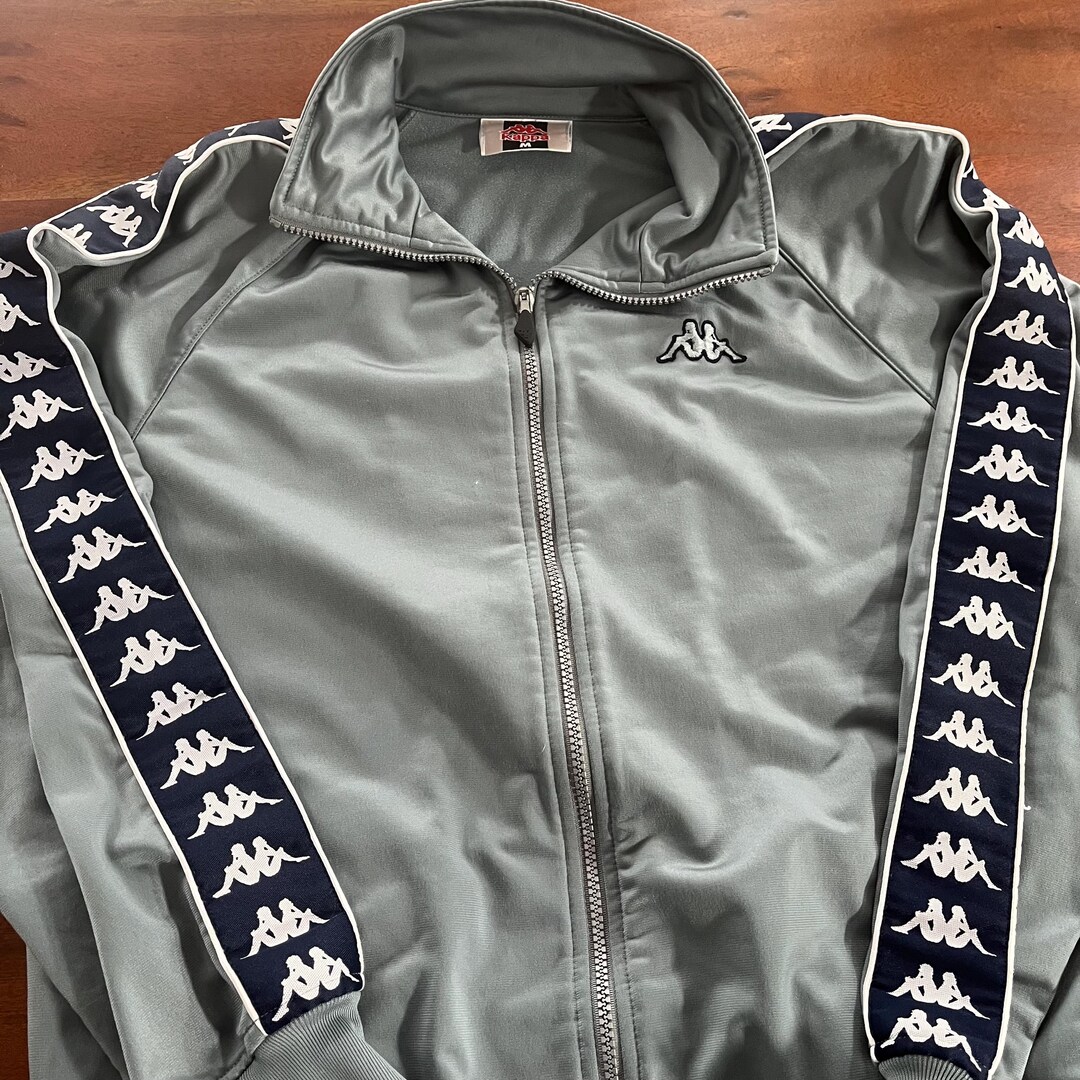 Vintage 00s Kappa Blue Track Jacket XS S