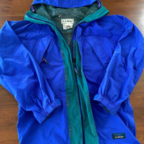 Vintage LL Bean Gortex Rain Jacket - Etsy