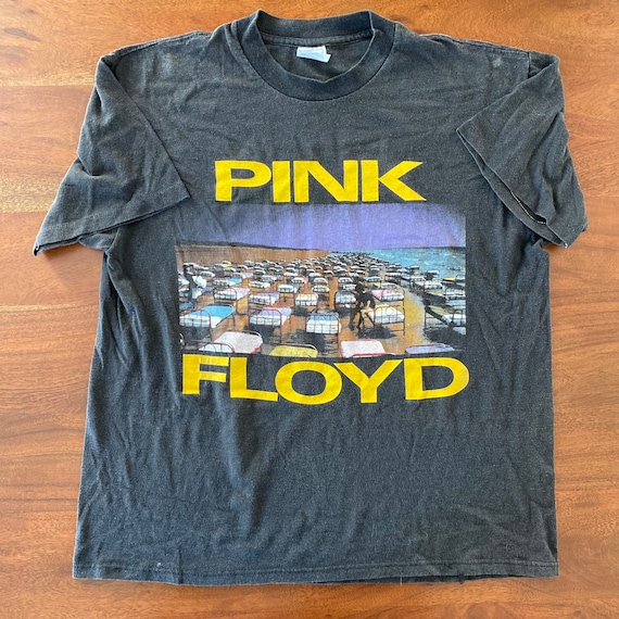 ミュージシャン 1987 Pink Floyd Promotional Baseball T ミュージシャン 1987 Pink Floyd Promotional Baseball T