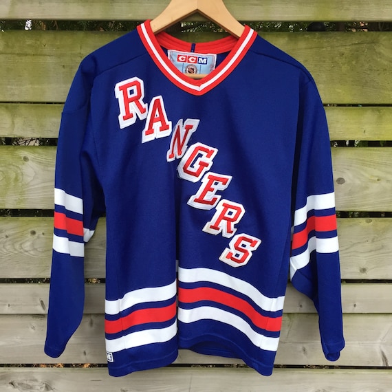 vintage rangers hockey jersey