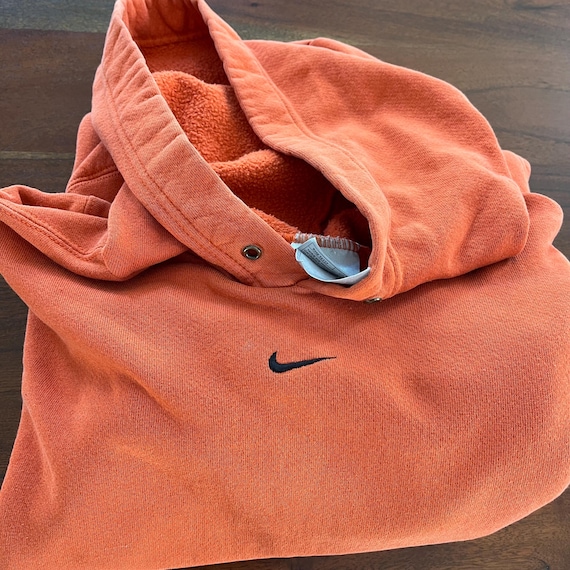 vintage orange nike sweatshirt