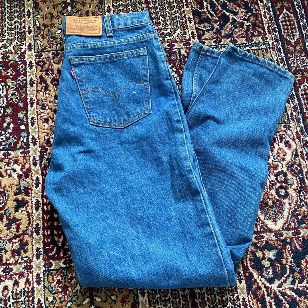 Vintage Deadstock Levis 532 Blue Denim Jeans Made in Canada 32 Etsy