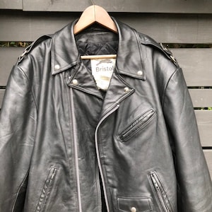  Nueva chaqueta negra de cuero para hombre Slim Fit Biker  Motorcycle Genuine Lambskin Jacket Black MJF780 : Ropa, Zapatos y Joyería