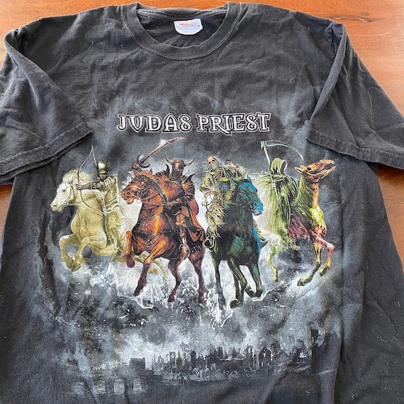 Vintage Judas Priest 2004 United USA Tour T Shirt Men's Size