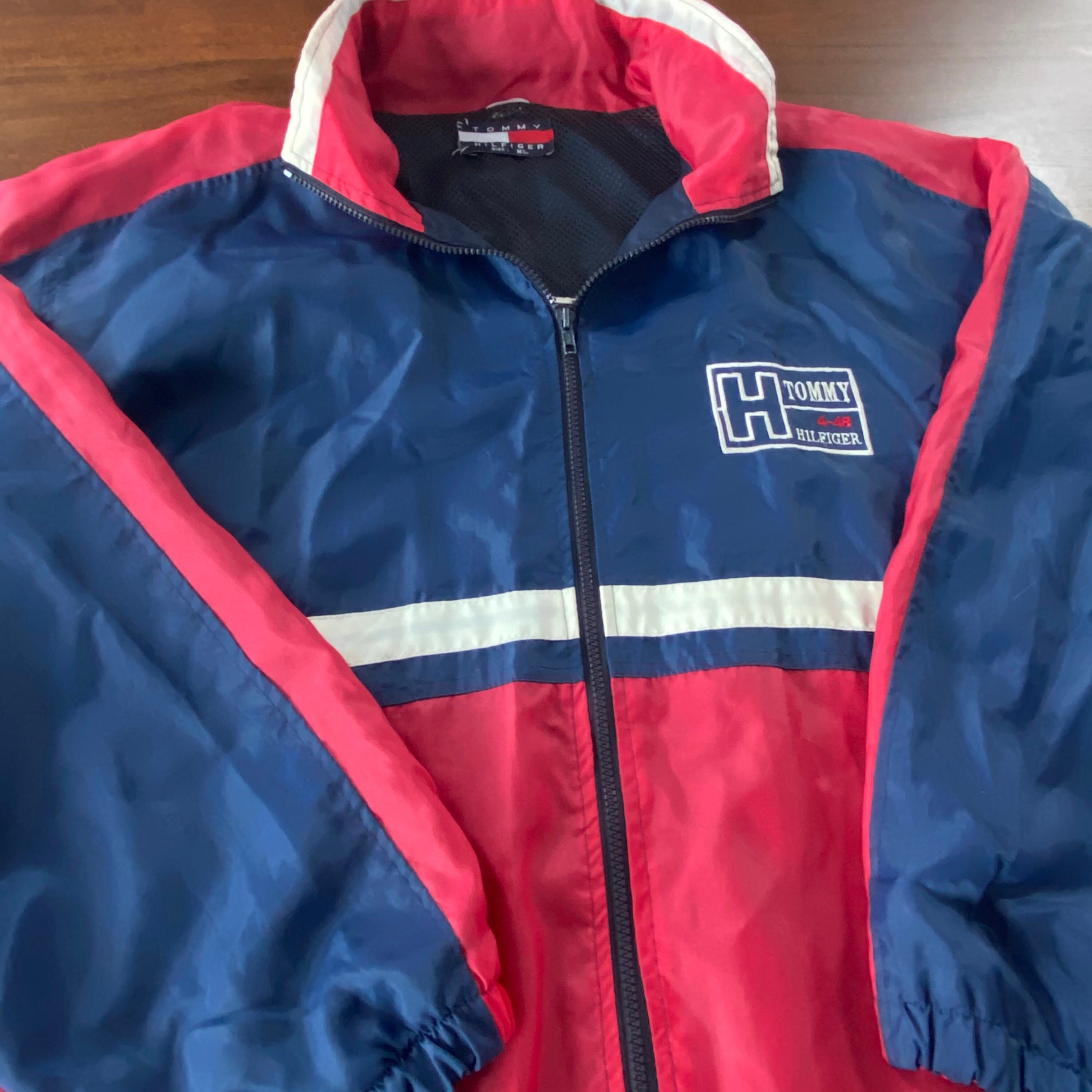 Tommy Hilfiger Windbreaker - Etsy