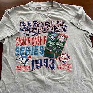Vintage 1993 Toronto Blue Jays Chalk Line T-shirt