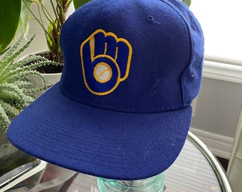 Vintage Milwaukee Brewers New Era Baseball Hat