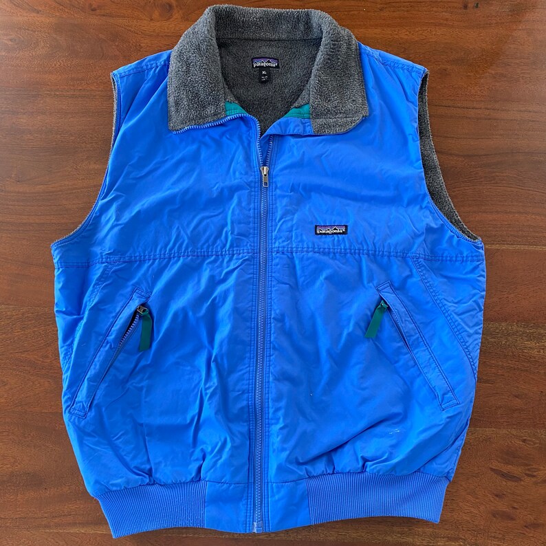 Vintage Patagonia Lined Hiking Vest Made in USA Etsy