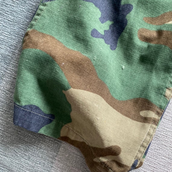 Vintage Woodland camouflage Military Issue Pants … - image 5