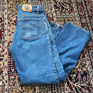 Vintage GWG Faded Blue Jeans Made in Canada 32 x 30