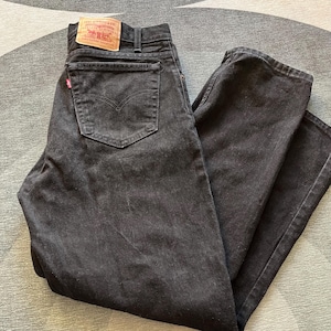 Levi’s Black VTG 550 90s Y2K Black Tab USA Jeans 36 x 32 Read