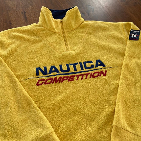 yellow nautica fleece