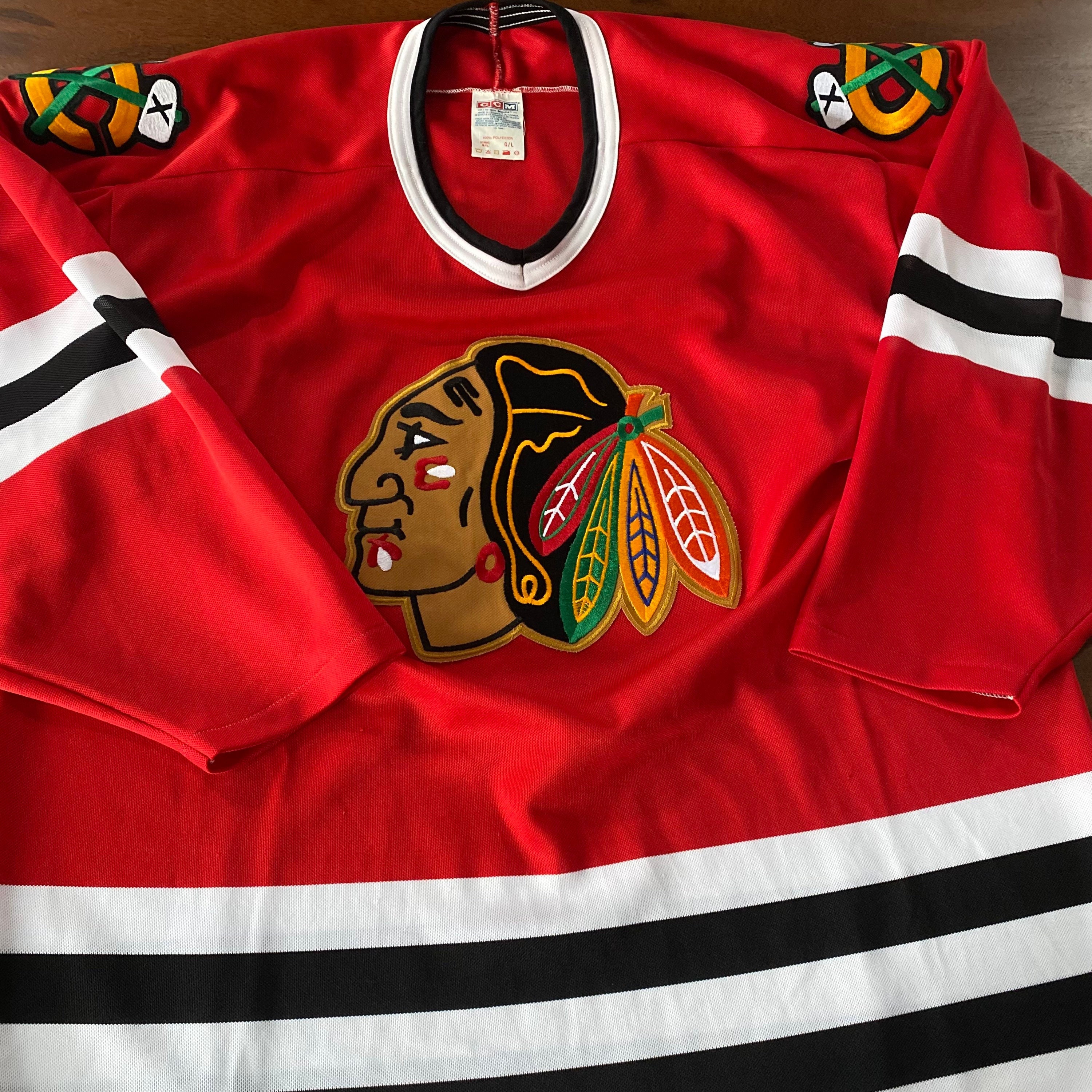 Vintage CCM Chicago Blackhawks Jersey