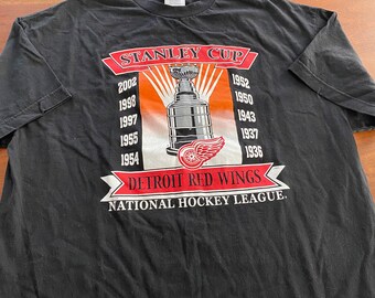 Vintage 2002 Detroit Red Wings Stanley Cup T-shirt