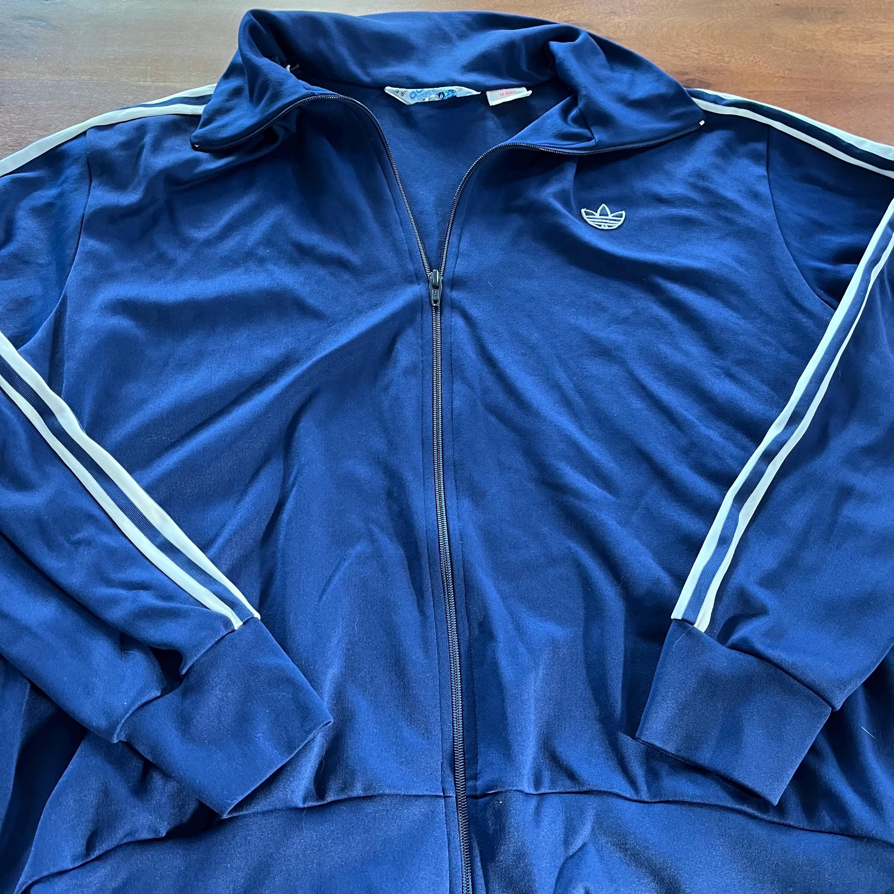 Vintage Adidas Track Jacket XL - Etsy