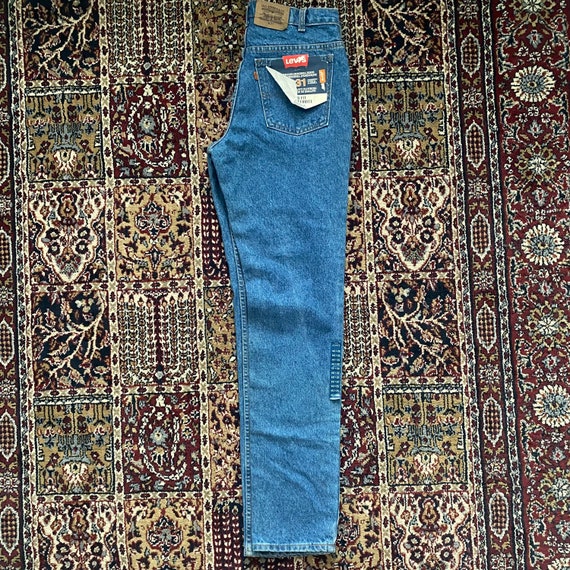 Jeans Levi s 631 Slim Fit Orange Tab Blue de stock muerto vintage con etiquetas fabricados en Canada 32 x 34 Etsy Mexico