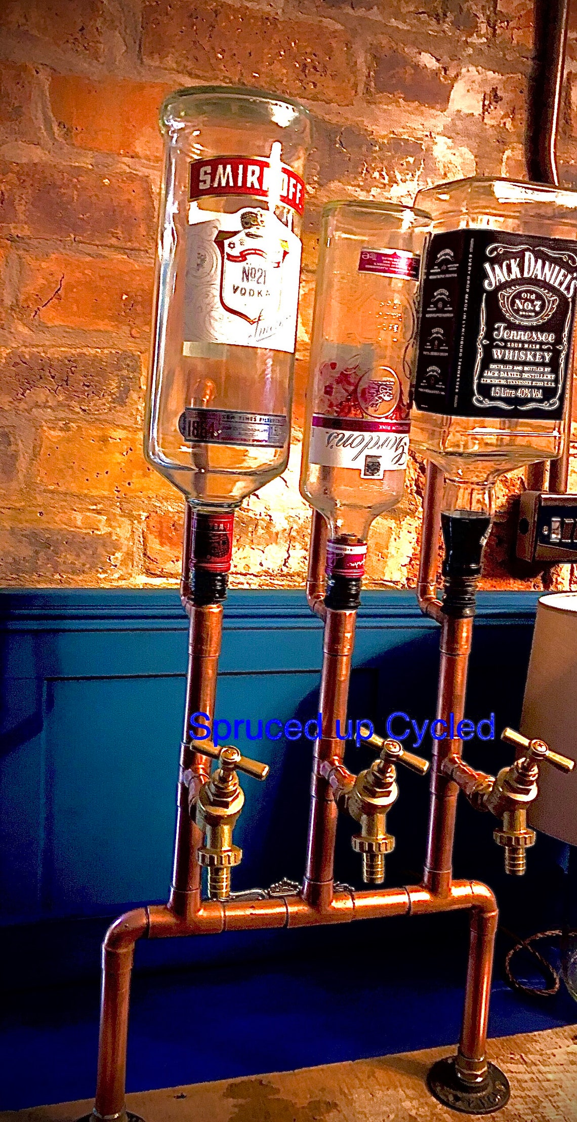 Hand made copper pipe drink dispenser Etsy
