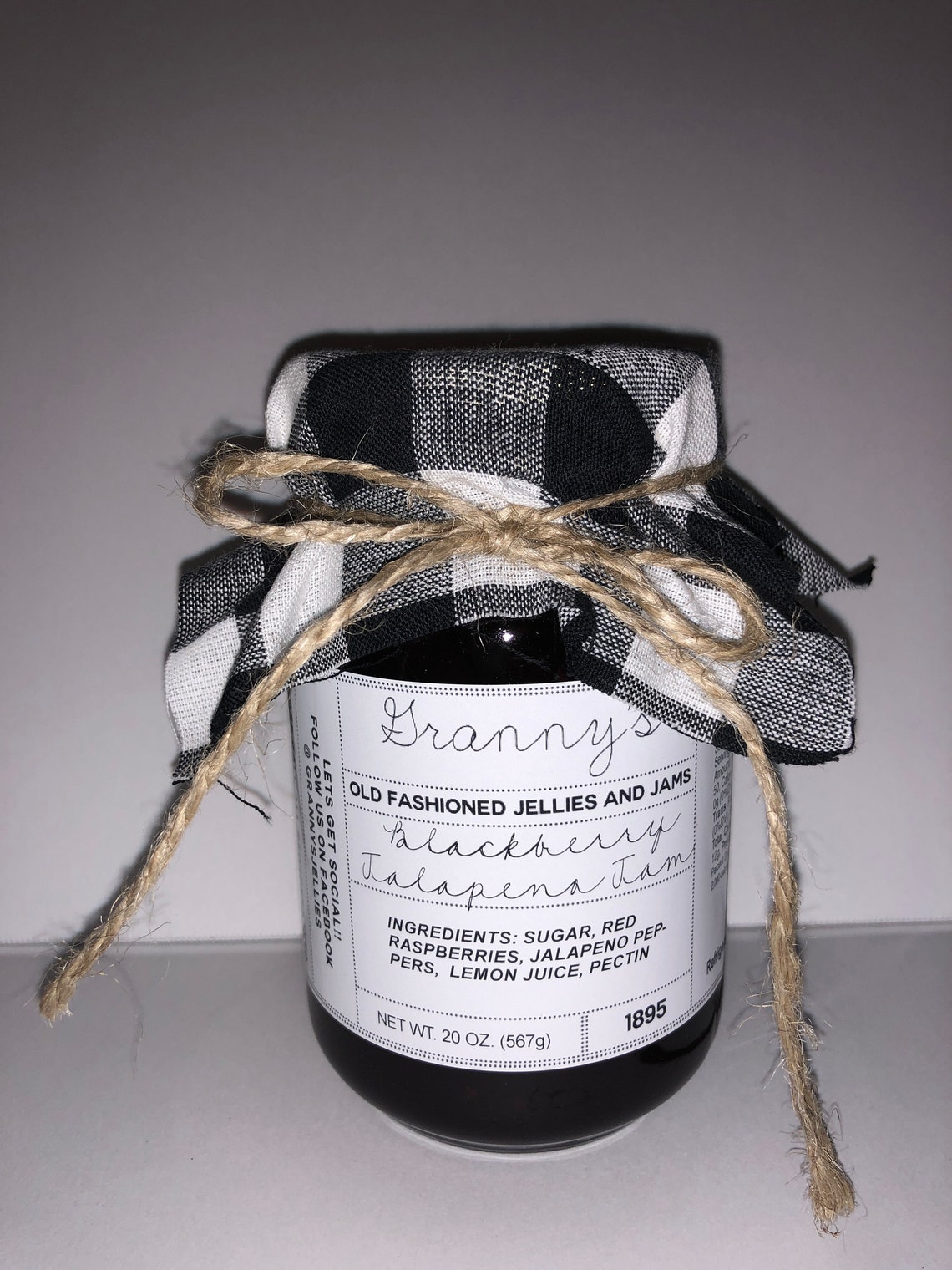 Blackberry Jalapeño Jam Blackberry Jam Jalapeno Jam Unusual Etsy
