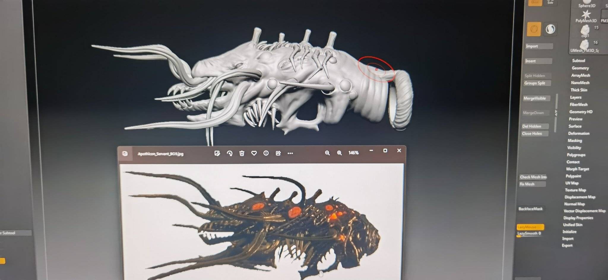 Apothicon Servant call of Duty Inspired