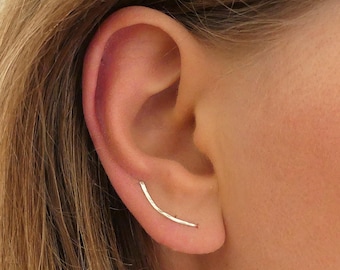 ear crawler stairs 925 sterling silver