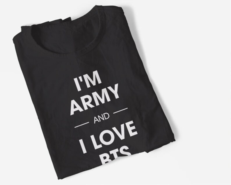 I'm Army and I love BTS font download Bangtan cuttable | Etsy