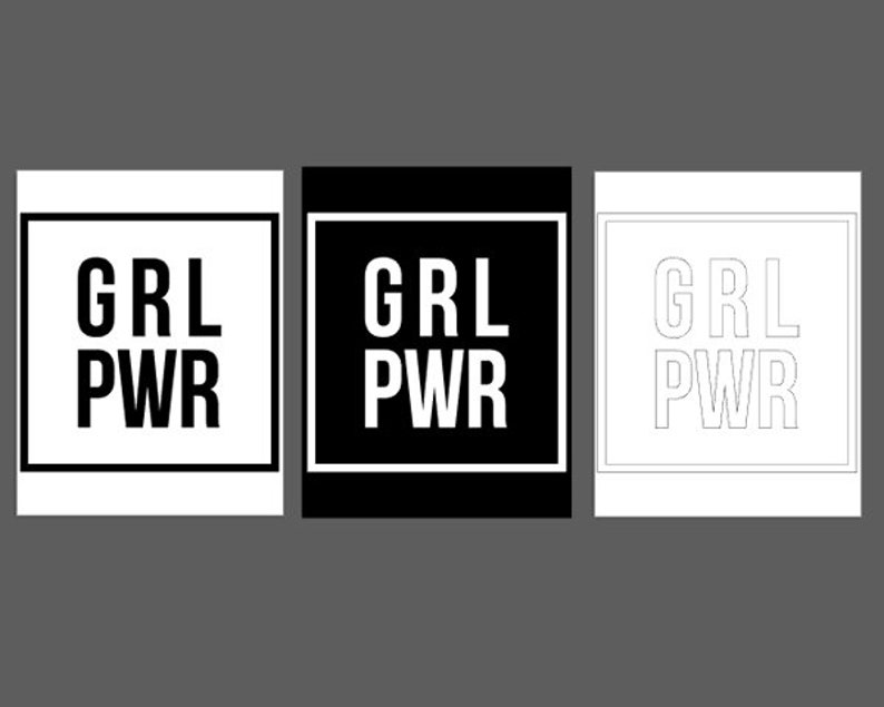 Free Free Grl Pwr Svg 943 SVG PNG EPS DXF File