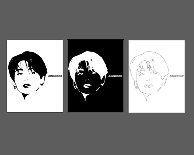 Download Clip Art K Pop T Shirt Template For Army Bts Svg Embroidery Files For Her Jungkook Svg Cuttable Design Download Bangtan Hoodie Font For Cricut Art Collectibles