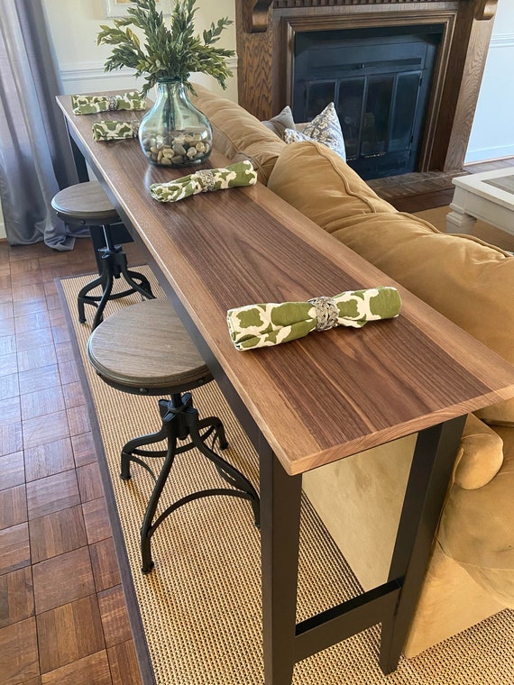 Counter height sofa bar table deals
