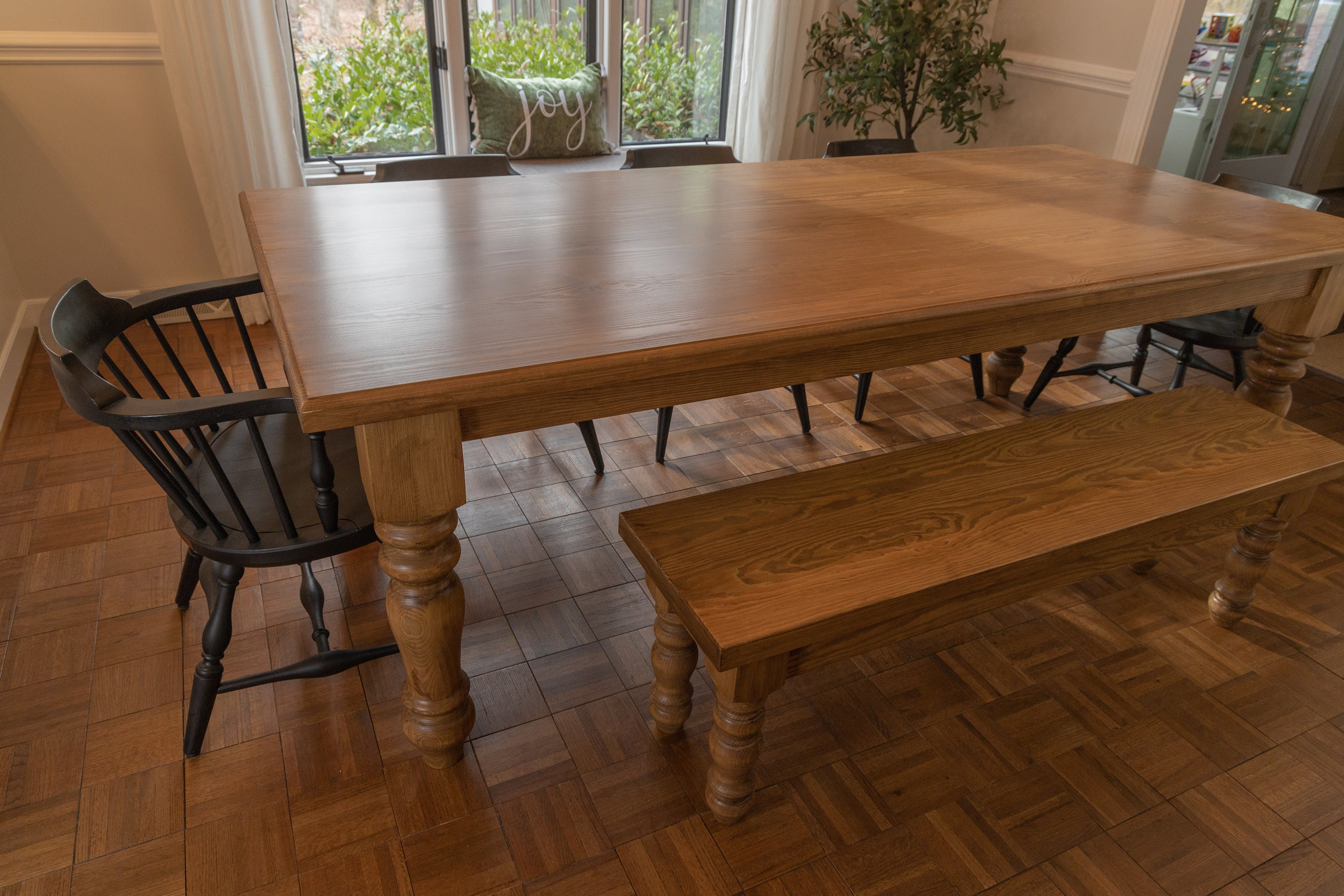 Farmhouse Dining Table / Kitchen Table - Etsy