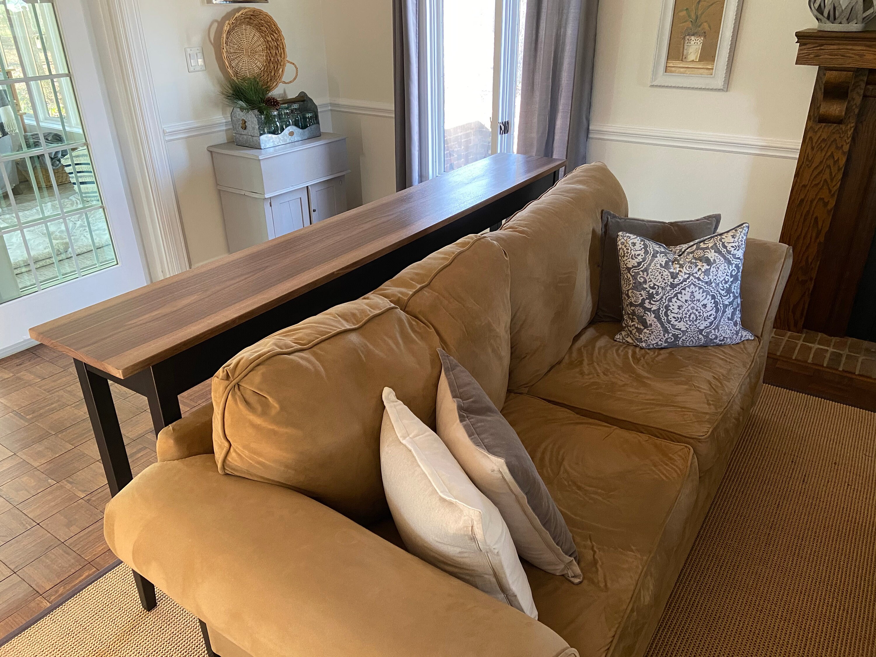 Wylie Sofa Table / Counter Height Sofa Table / Bar Table / Pub Etsy