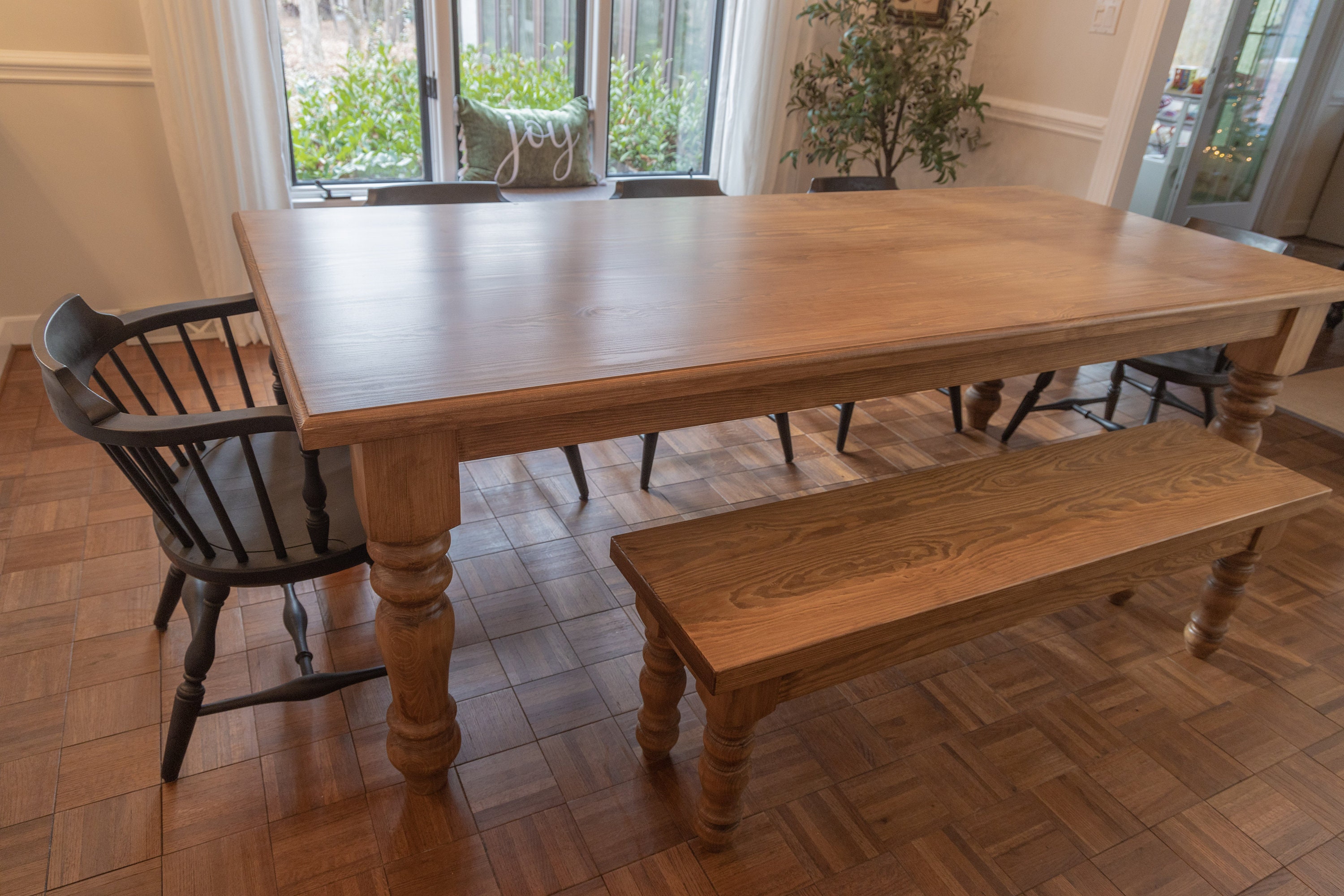 Farmhouse Dining Table / Kitchen Table - Etsy