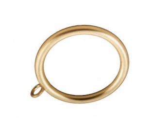 Lucite / Acrylic Curtain Ring Brass Nickel Black Curtain Ring