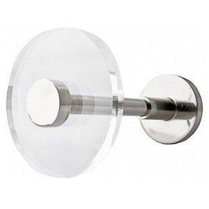 Acrylic Lucite Disc Holdback / Tieback