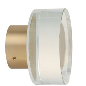Cylinder Finial for Lucite Acrylic or Metal Drapery Rod Etsy